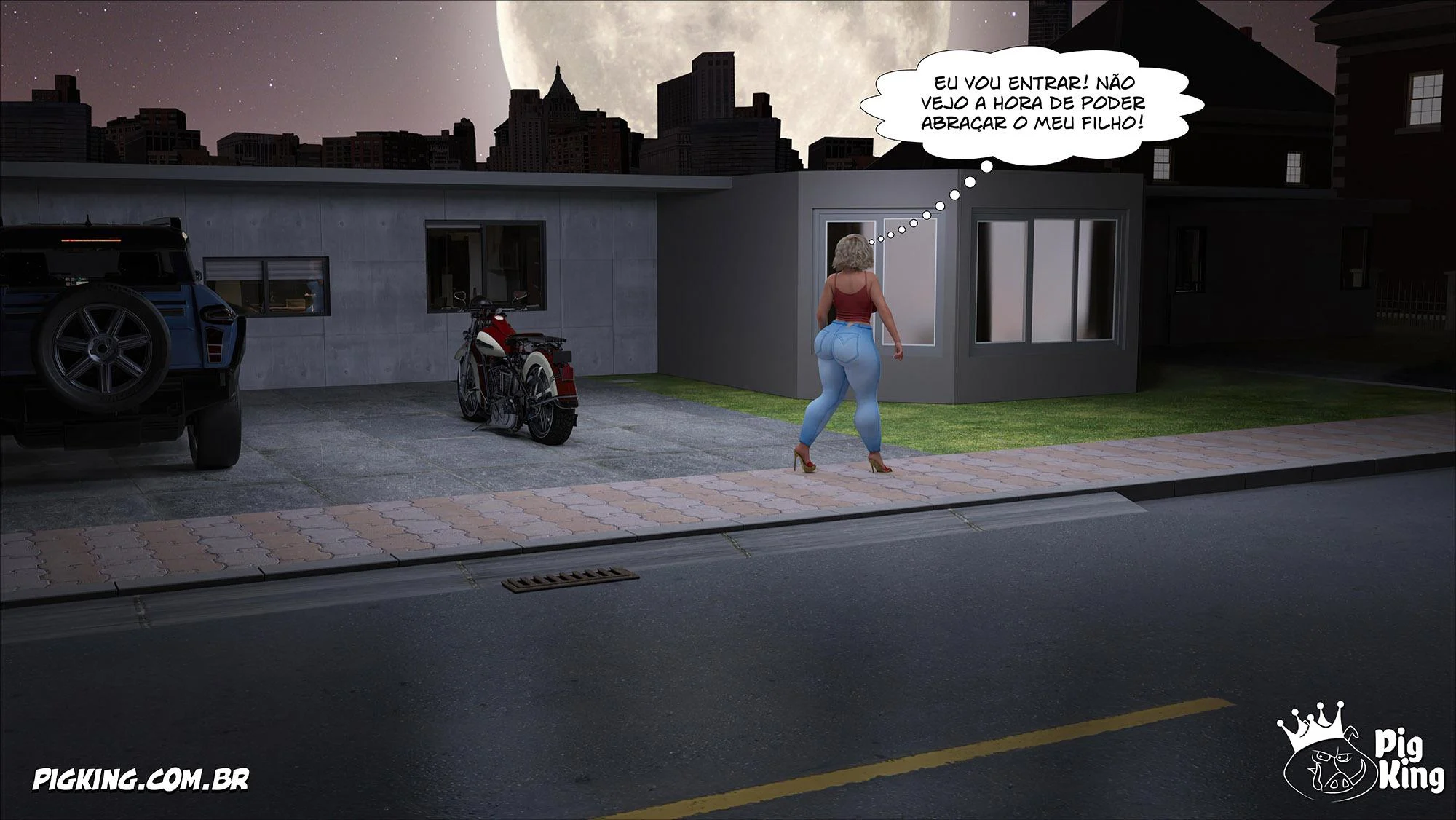CrazyDad3D – Hentai Incesto – Quadrinho Original