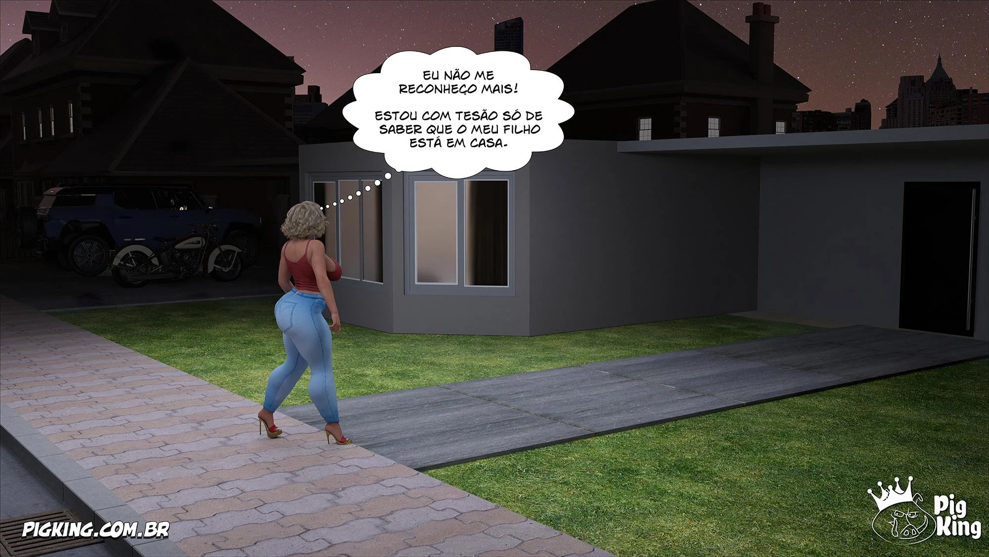 CrazyDad3D – Hentai Incesto – Quadrinho Original
