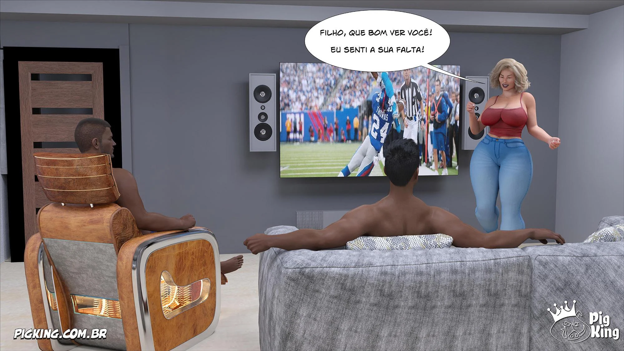 CrazyDad3D – Hentai Incesto – Quadrinho Original