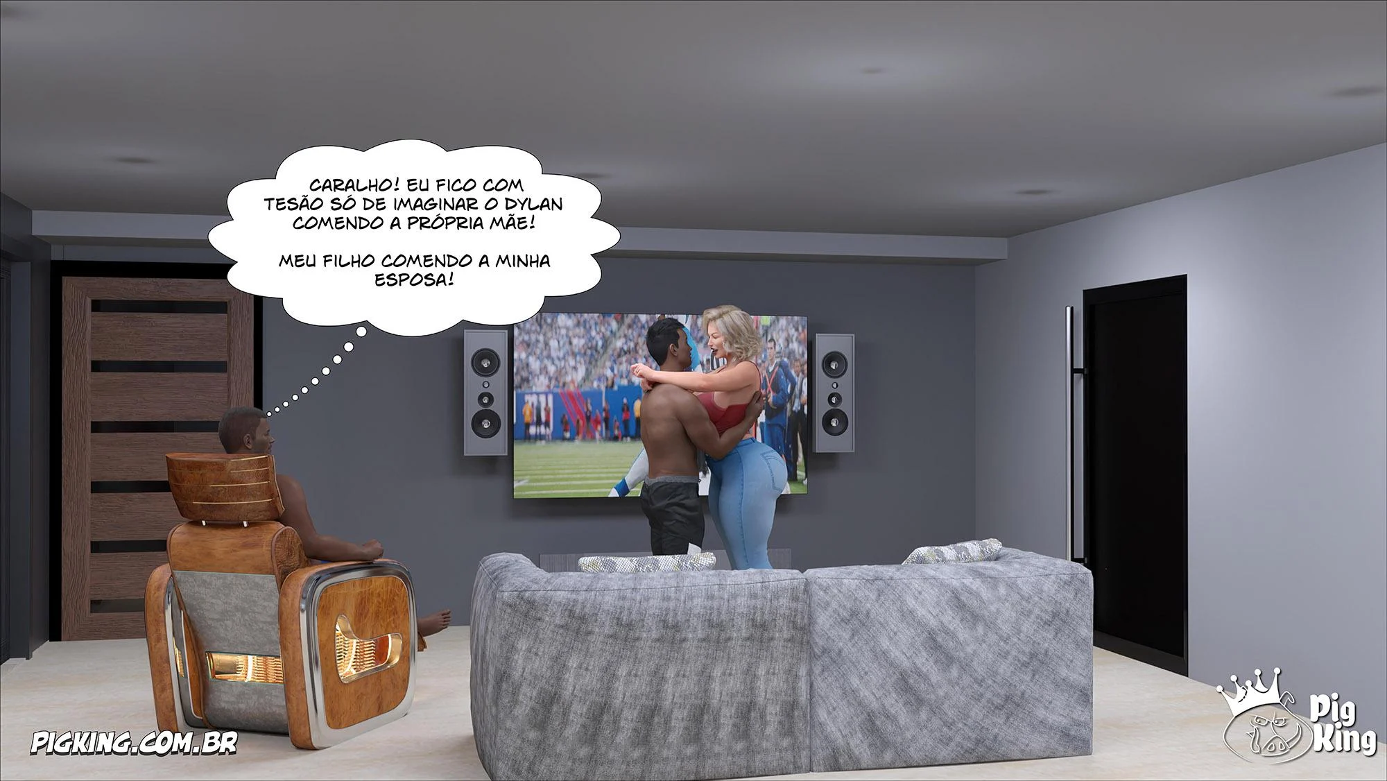 CrazyDad3D – Hentai Incesto – Quadrinho Original