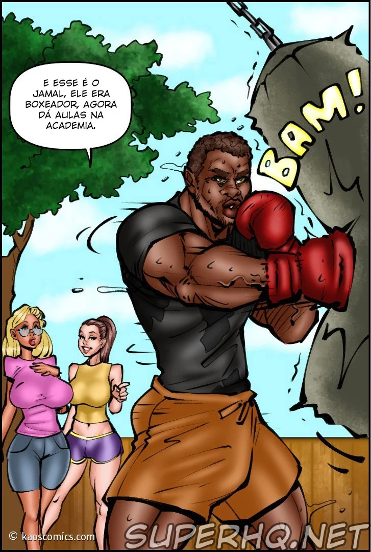 Gibi pornô completo lições de sexo do novo vizinho – Hentai Interracial – Traduzido
