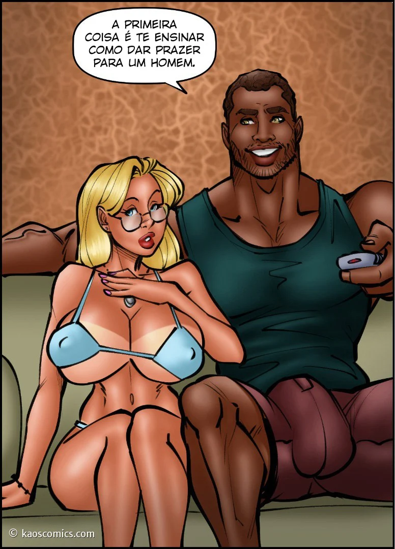 Gibi pornô completo lições de sexo do novo vizinho – Hentai Interracial – Traduzido