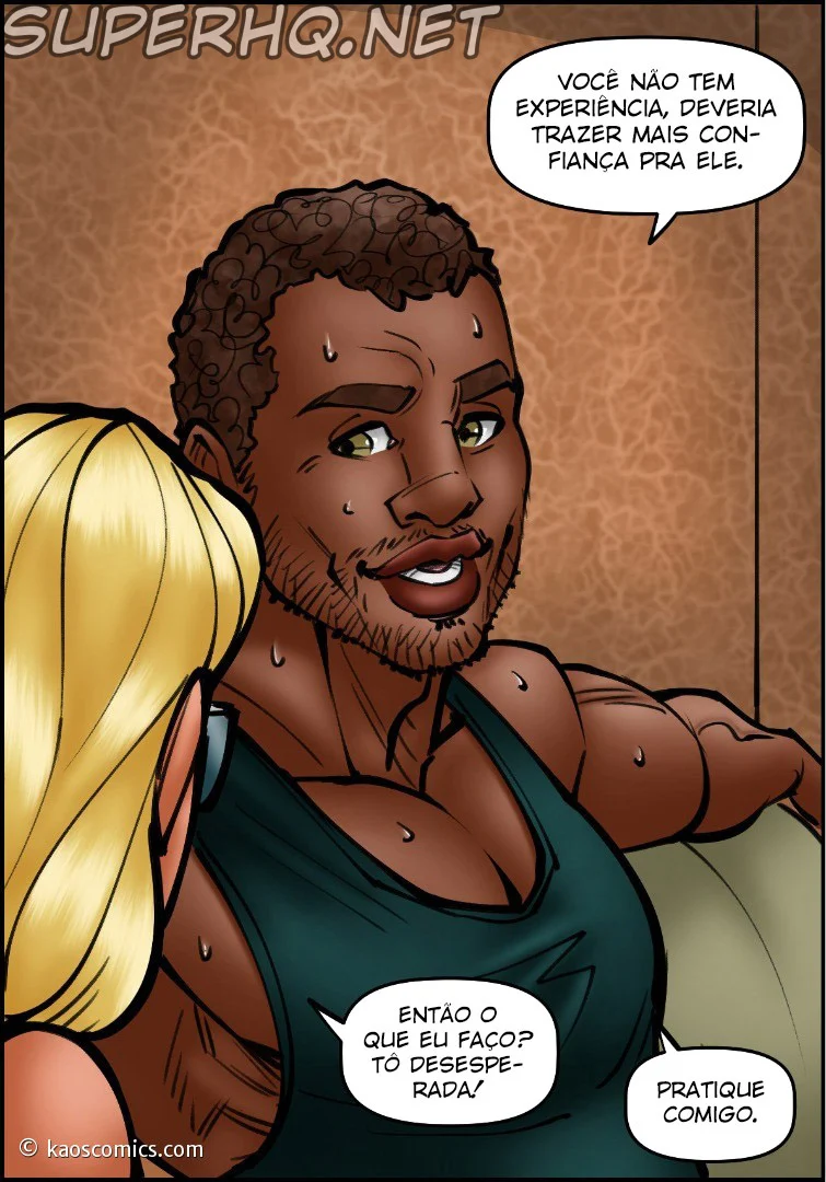 Gibi pornô completo lições de sexo do novo vizinho – Hentai Interracial – Traduzido