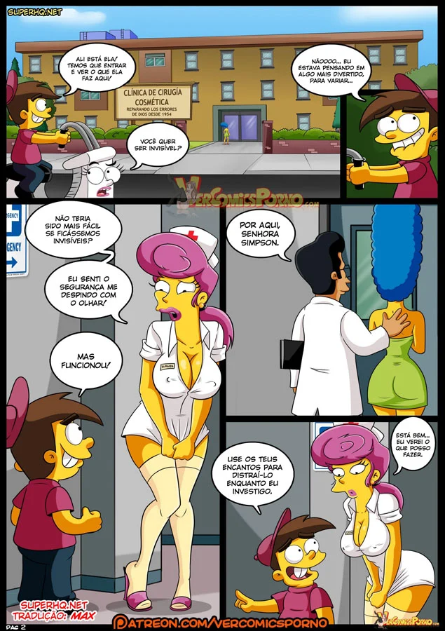 Gibis eróticos Os Simpsons velhos costumes 02 – Cartoon Pornô – Português do Brasil