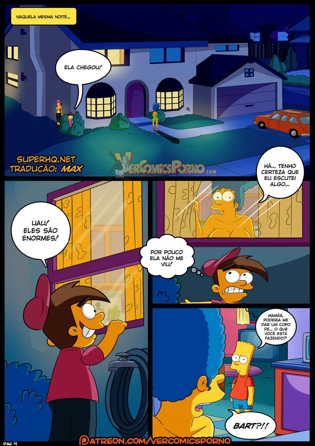 Gibis eróticos Os Simpsons velhos costumes 02 – Cartoon Pornô – Português do Brasil
