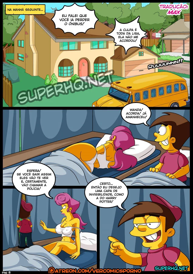 Gibis eróticos Os Simpsons velhos costumes 02 – Cartoon Pornô – Português do Brasil