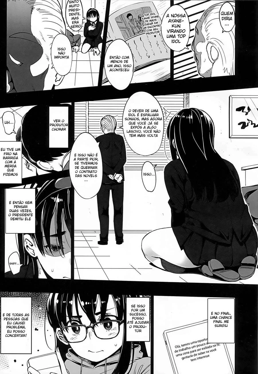 Girigiri Idol – Hentai Preto e Branco – PT-BR