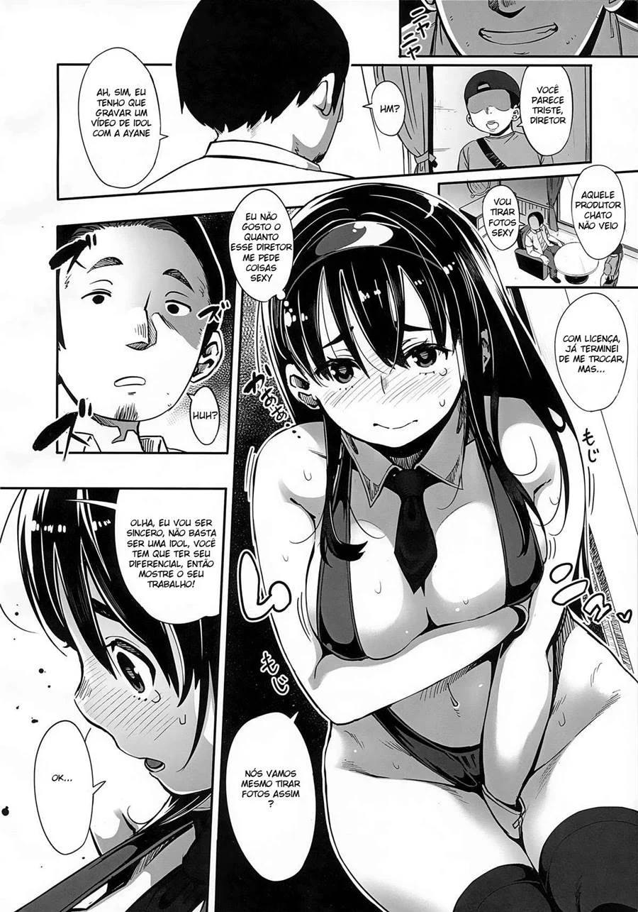 Girigiri Idol – Hentai Preto e Branco – PT-BR