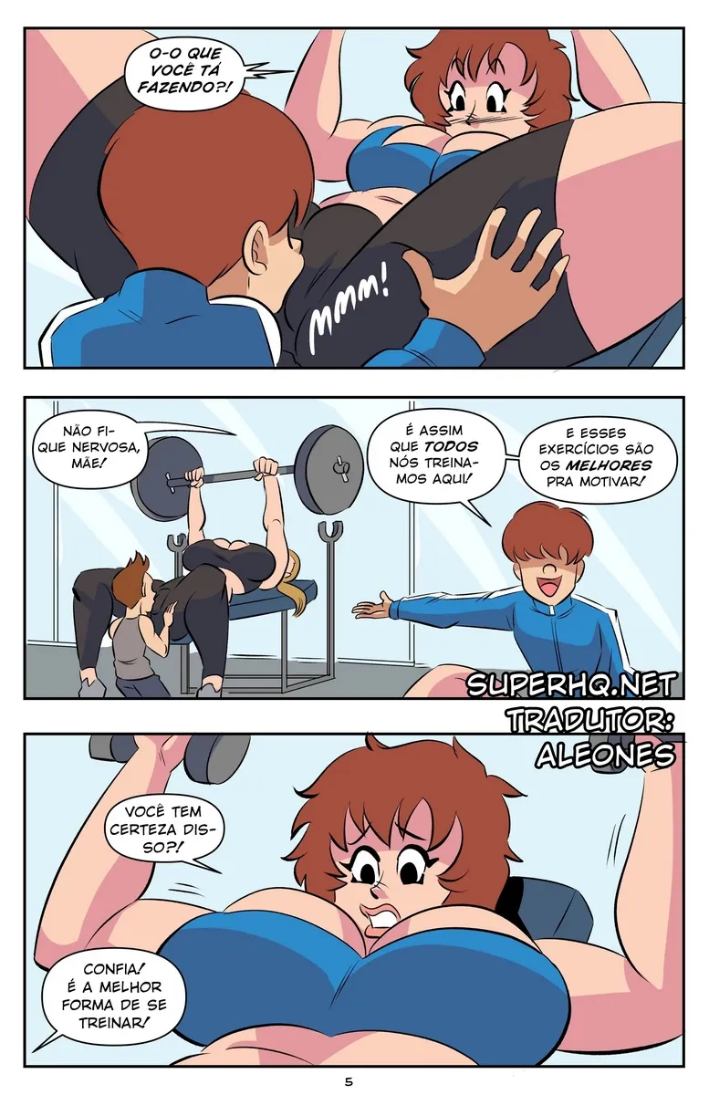 Glassfish, Mother’s Day Workout – Cartoon Pornô – PT Brasil