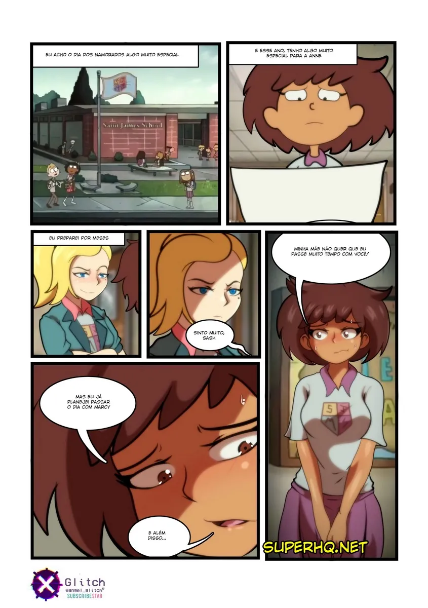 [Glitch] Amphibia, Thai Valentine – Cartoon Pornô – Português do Brasil