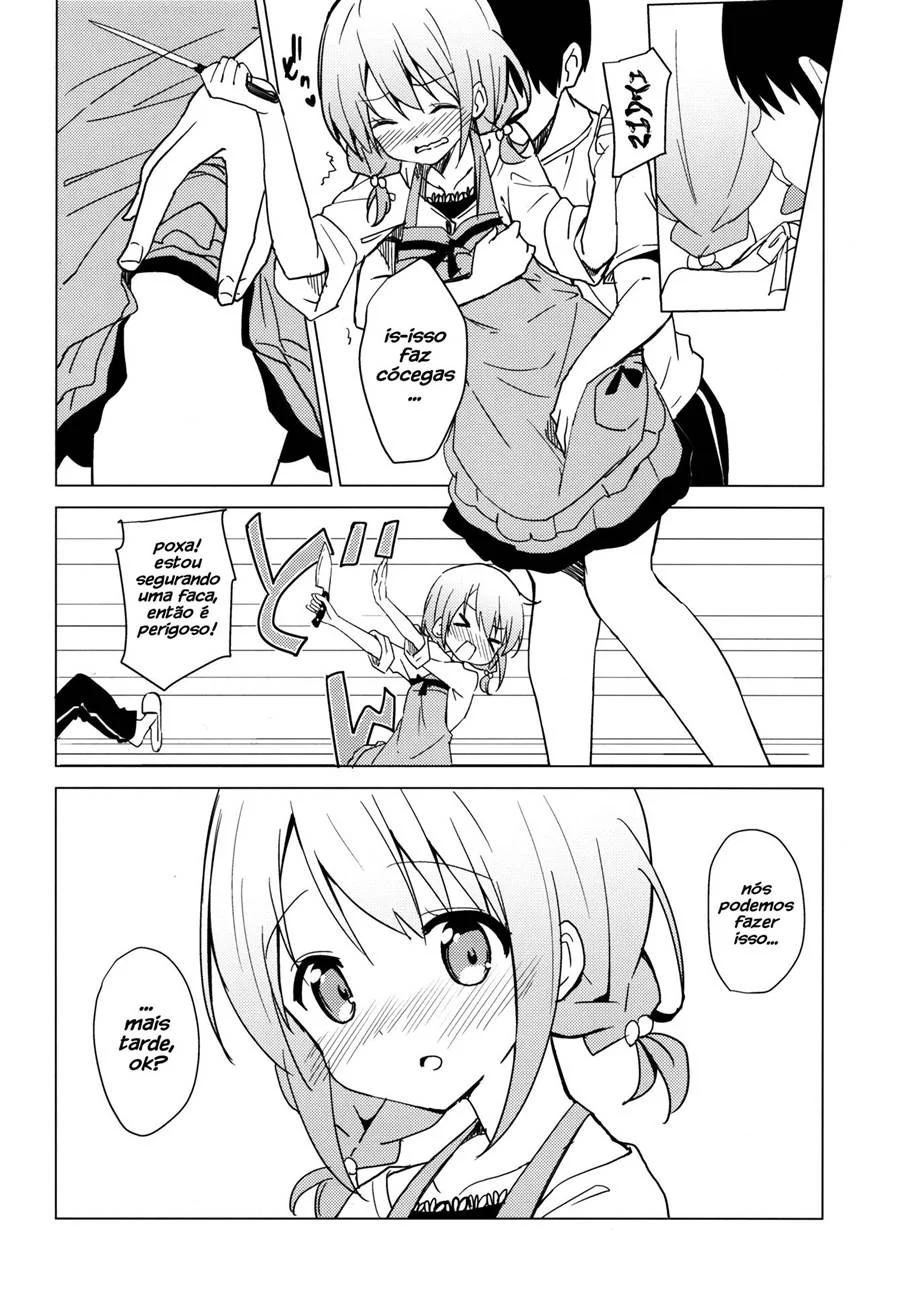 Gochuumon wa Kokoa to Apron desu ka – Hentai Preto e Branco – Tradução Em Português
