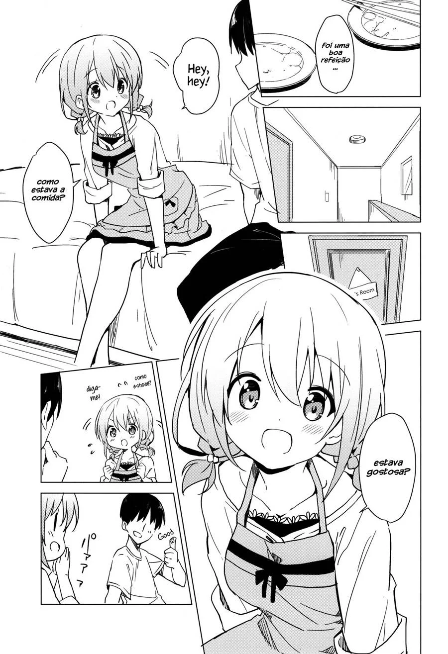 Gochuumon wa Kokoa to Apron desu ka – Hentai Preto e Branco – Tradução Em Português