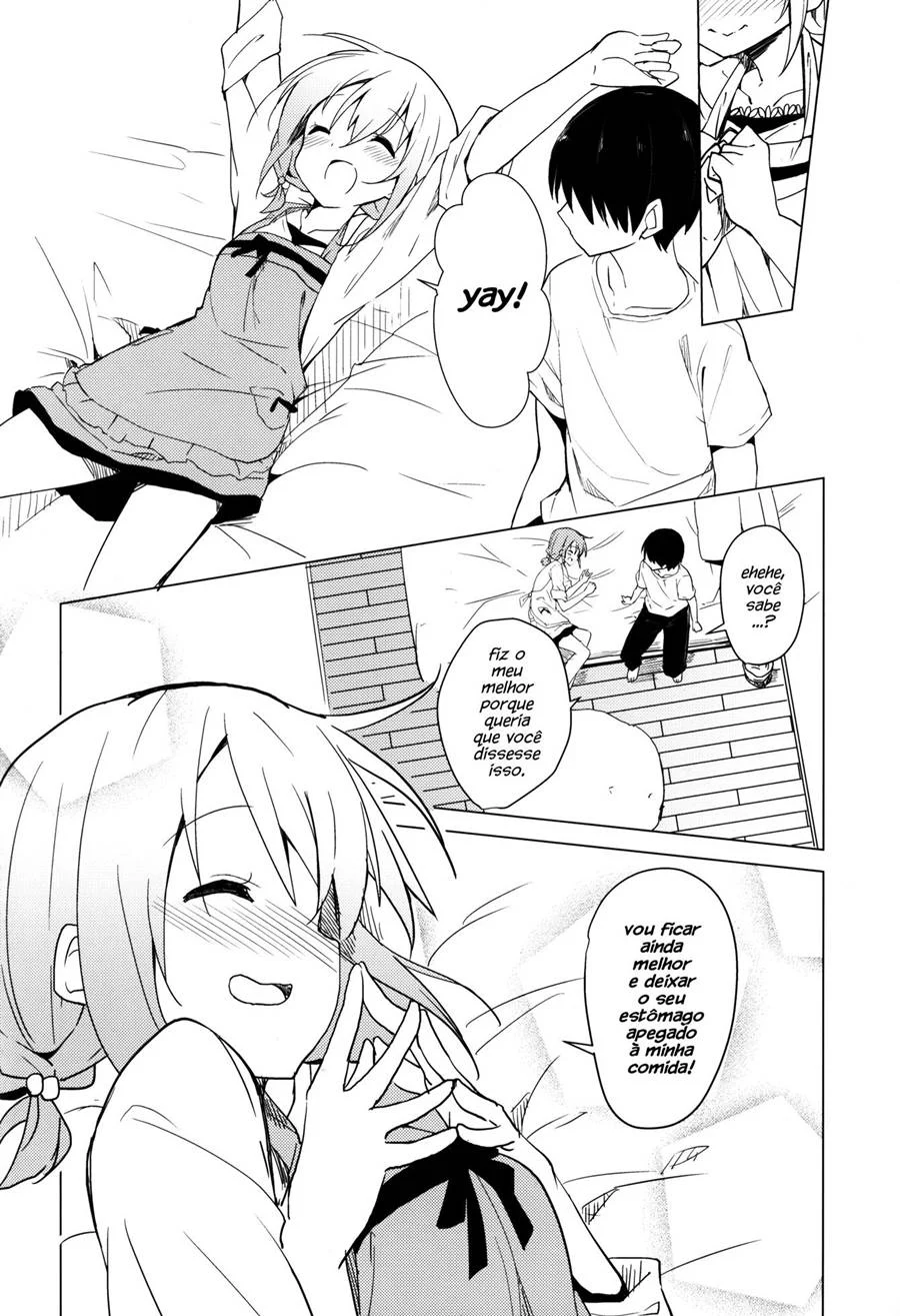 Gochuumon wa Kokoa to Apron desu ka – Hentai Preto e Branco – Tradução Em Português