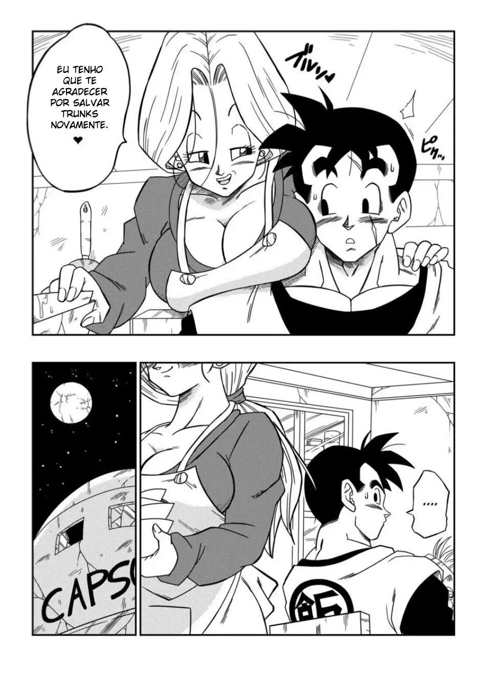 Gohan e Bulma fazendo sexo – Dragon Ball Pornô – PT Brasil