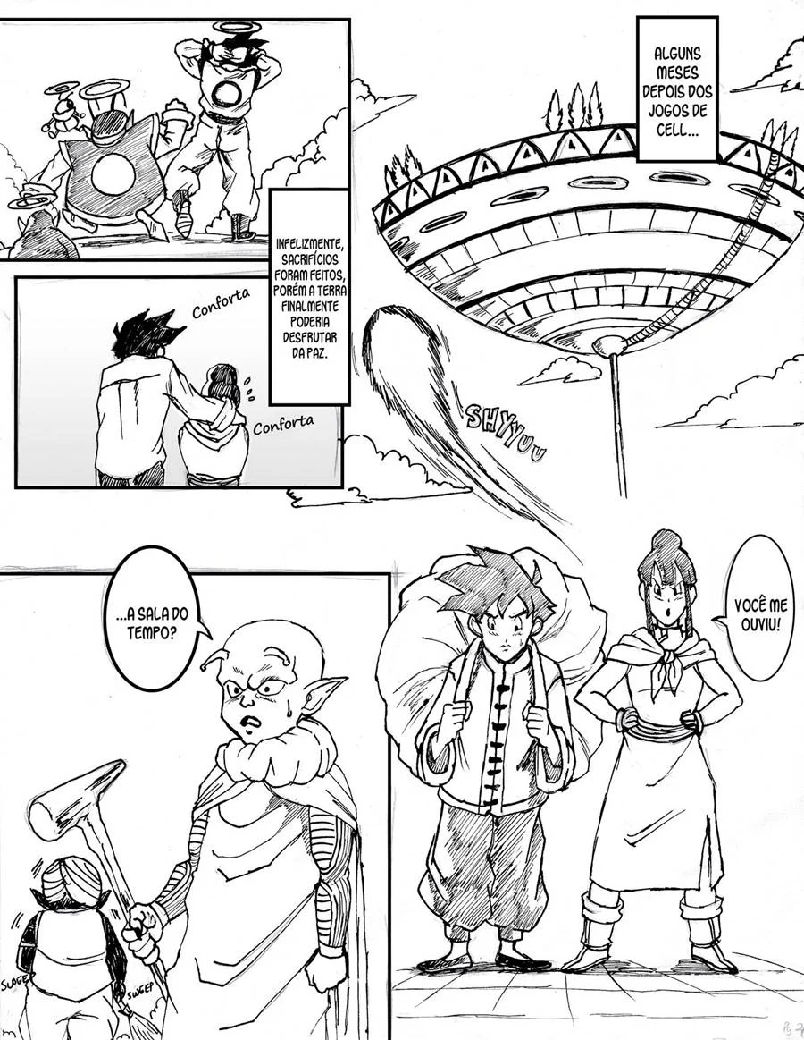 Gohan e Chichi sexo na sala do tempo – Dragon Ball Pornô – PT-BR