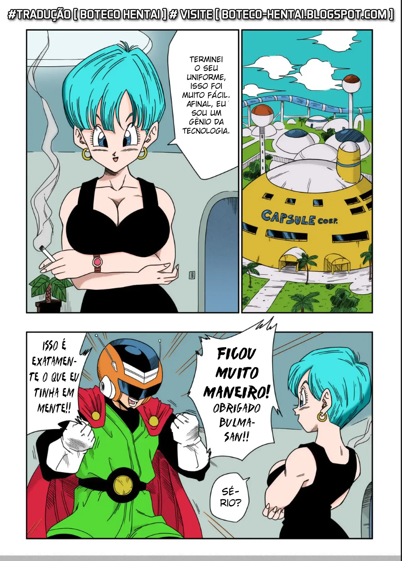Gohan fodendo a Bulma – Hentai – PT-BR
