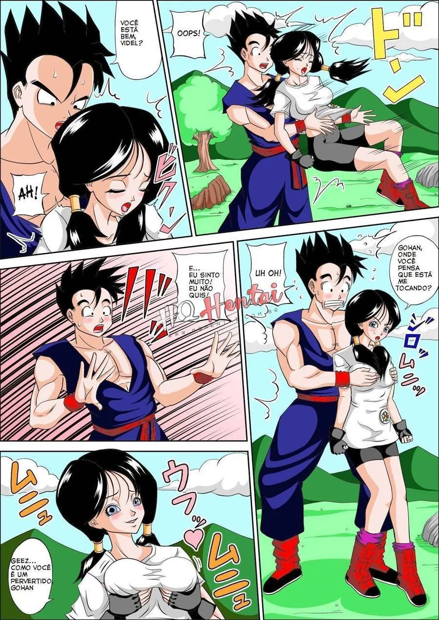 Gohan pegando a Mai – Dragon Ball Pornô – PT Brasil