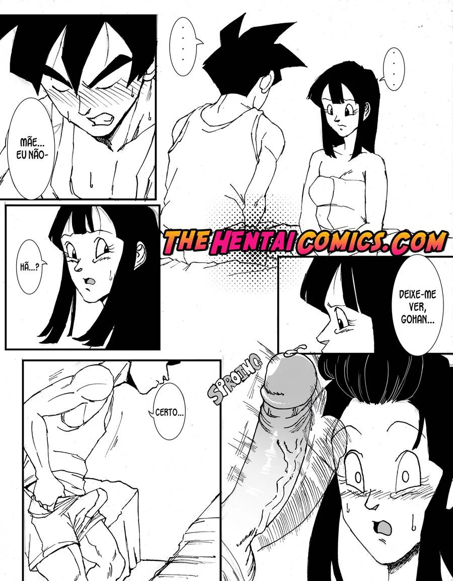 Gohan X Chichi – Manga Hentai – Português do Brasil