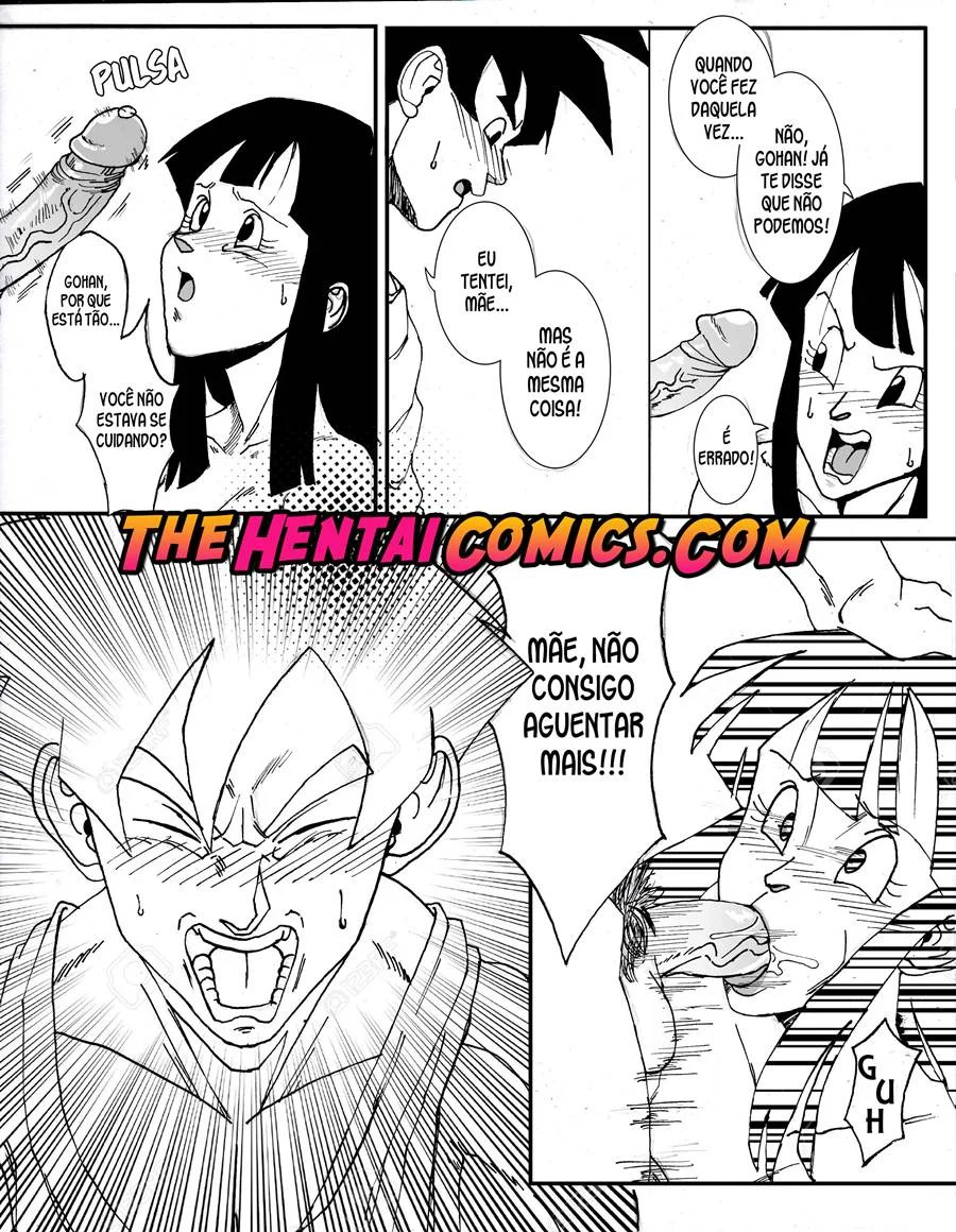 Gohan X Chichi – Manga Hentai – Português do Brasil