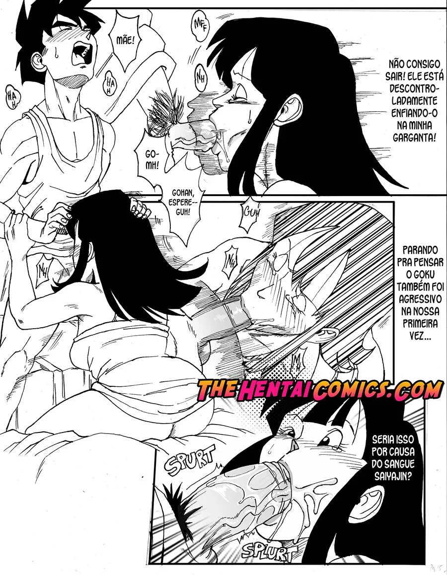 Gohan X Chichi – Manga Hentai – Português do Brasil