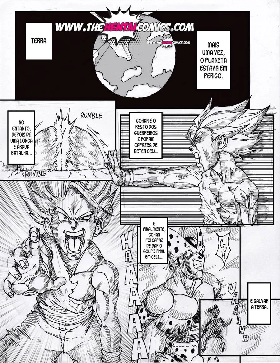 Gohan X Chichi – Manga Hentai – Português do Brasil