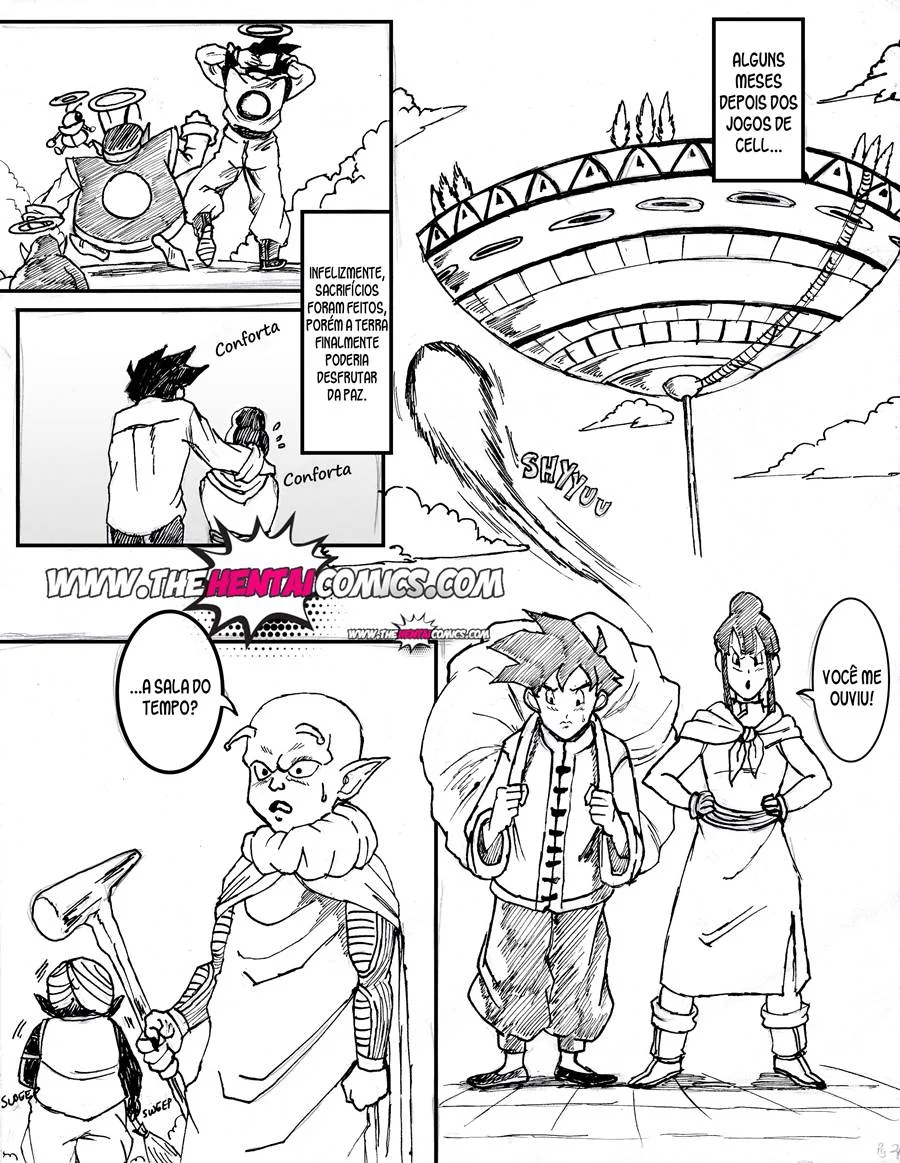 Gohan X Chichi – Manga Hentai – Português do Brasil
