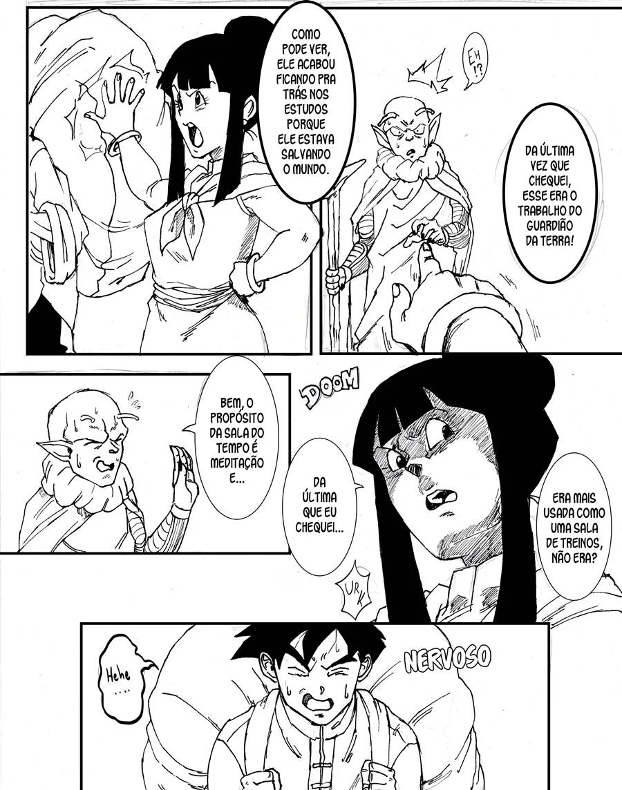 Gohan X Chichi – Manga Hentai – Português do Brasil