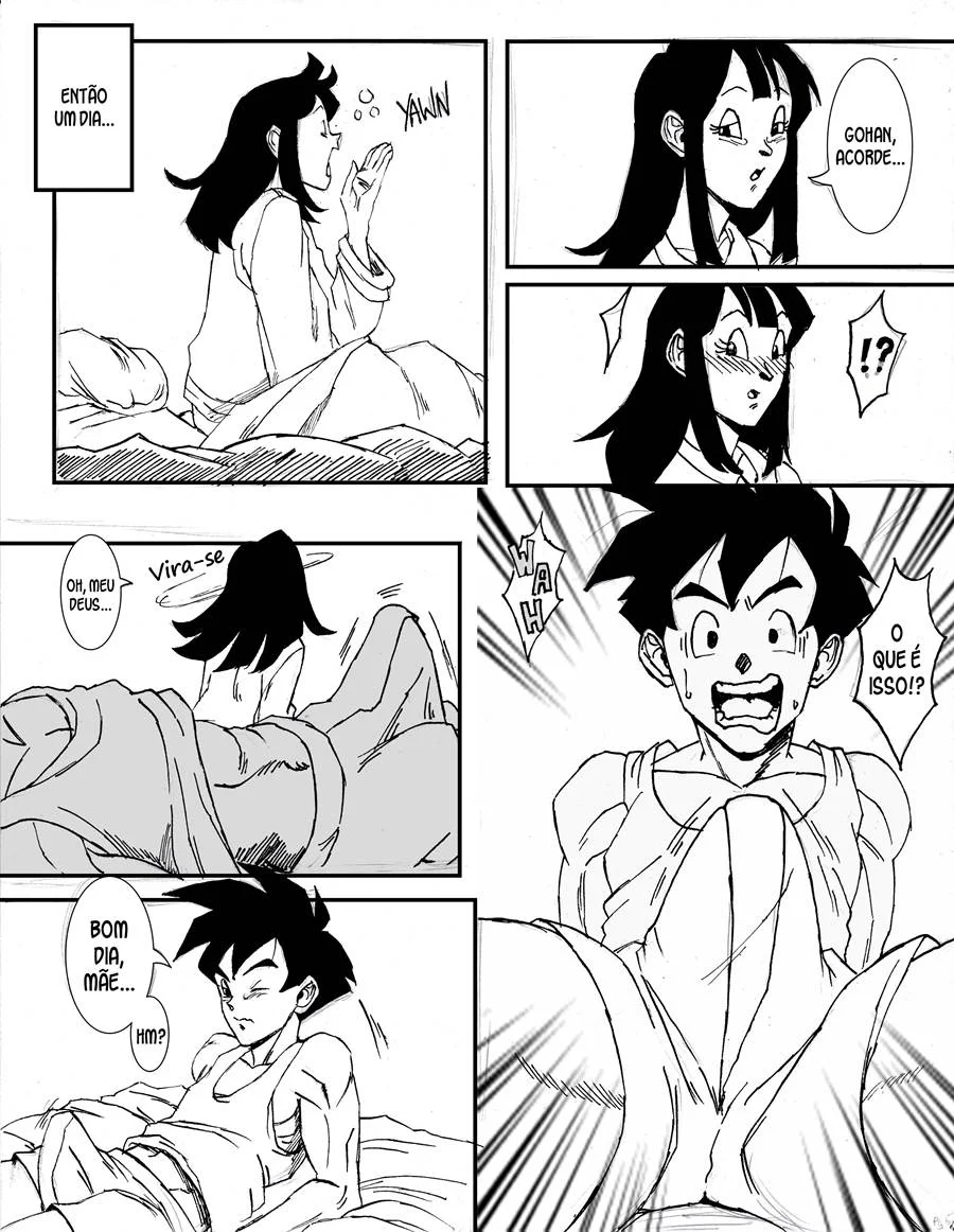 Gohan X Chichi – Manga Hentai – Português do Brasil