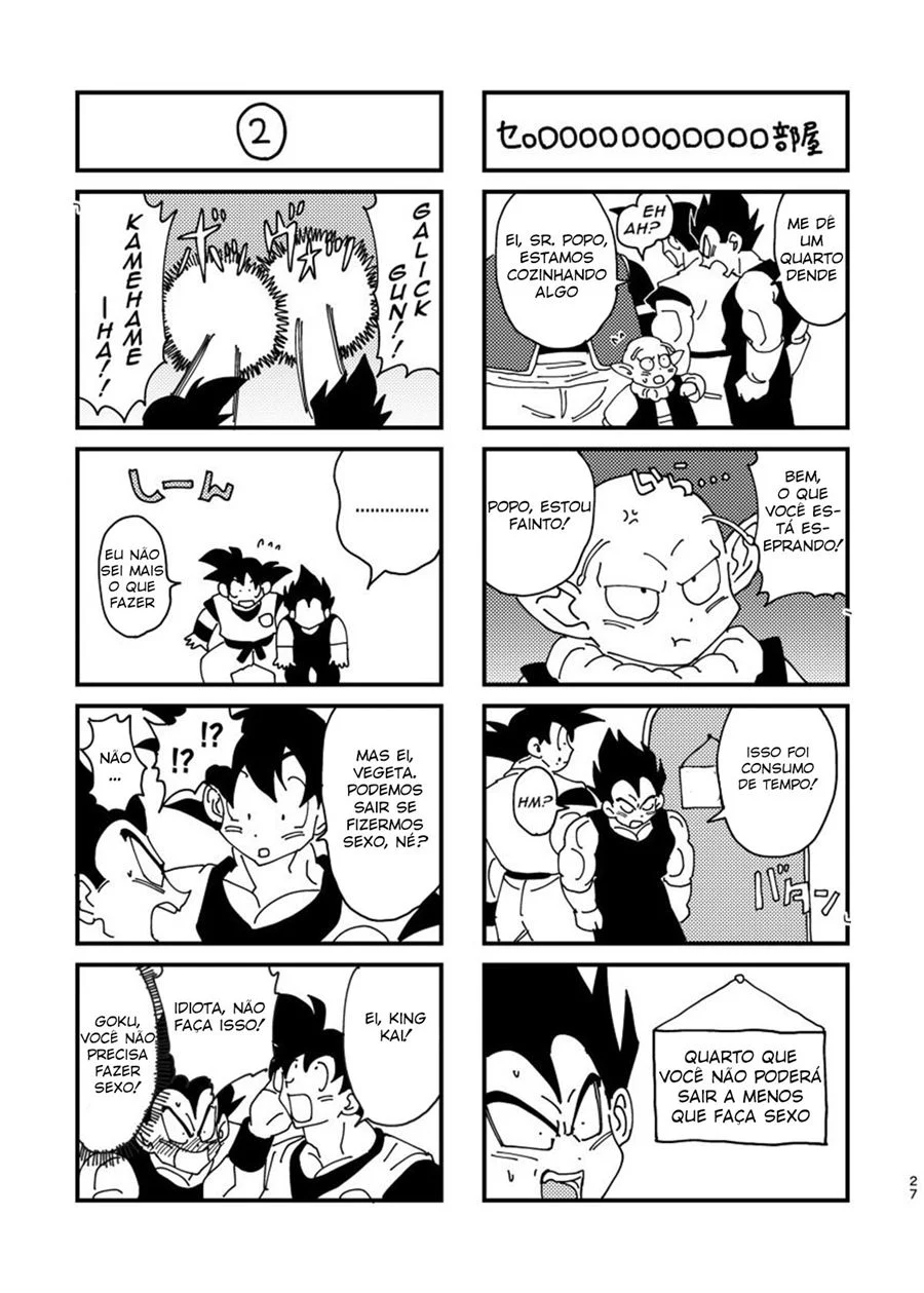 Goku e Vegeta Boys Love – Hentai Gay – PT-BR