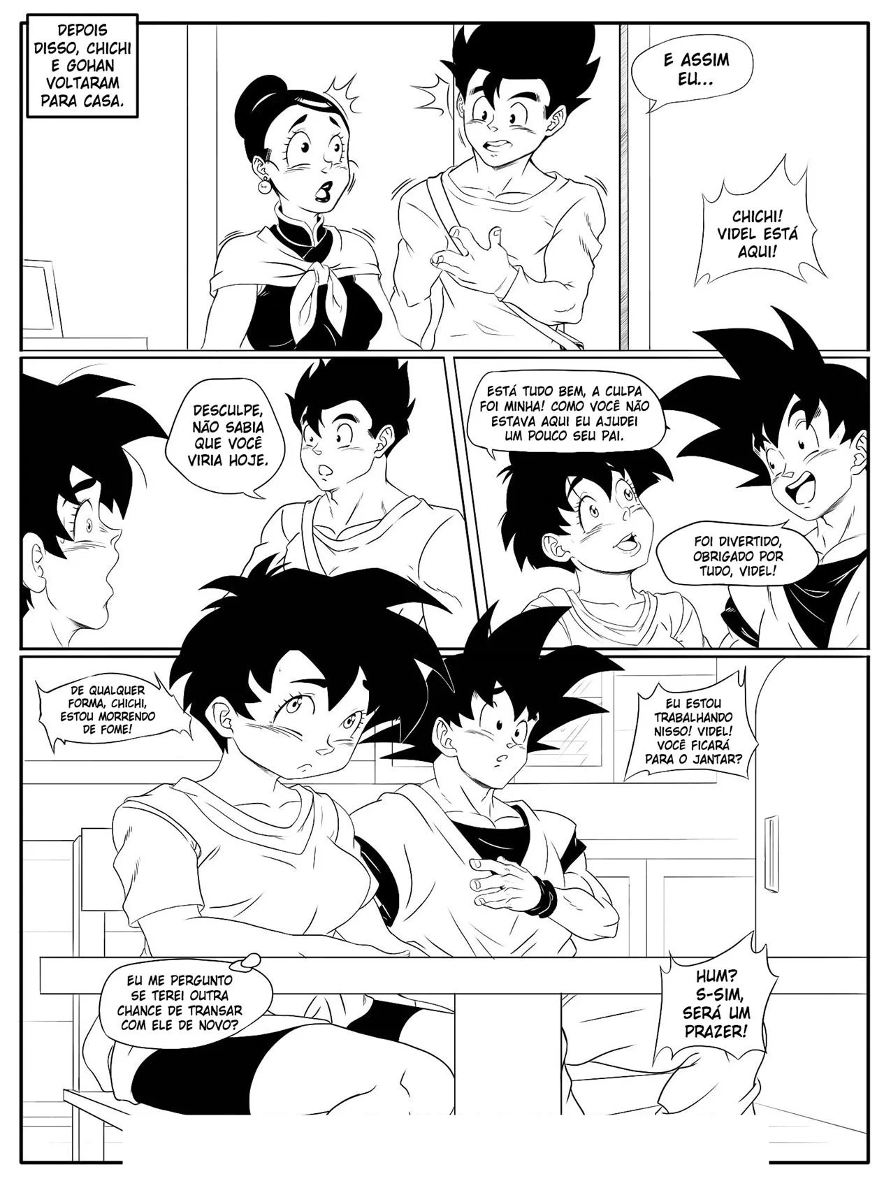 Goku fodendo a Videl – Dragon Ball Pornô – Alta Qualidade - Traduzido