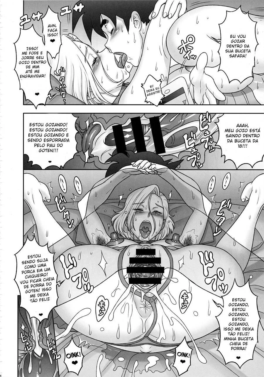 Goku pegando a Androide 18 – Dragon Ball Pornô – Site Para Ler Completo