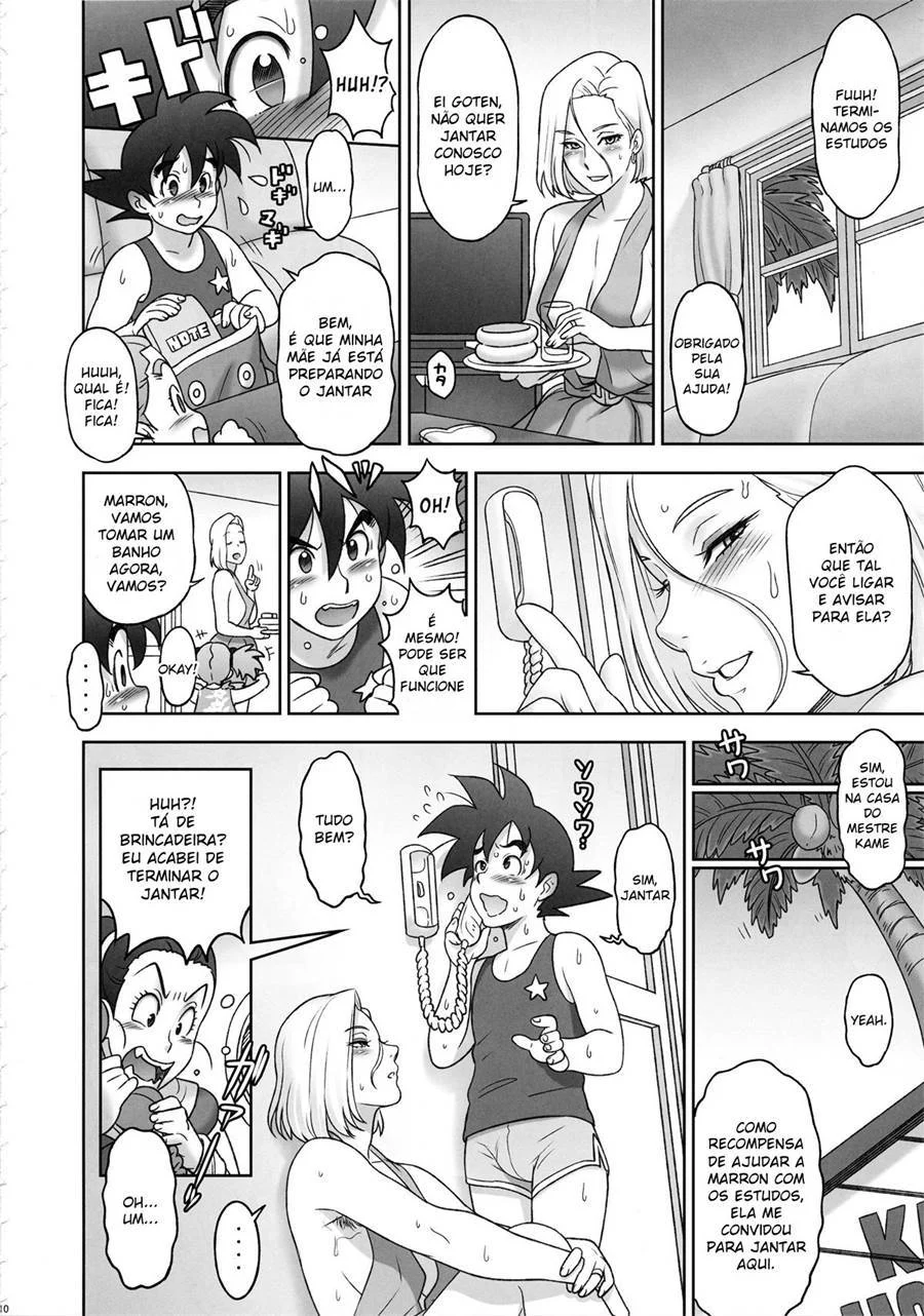 Goku pegando a Androide 18 – Dragon Ball Pornô – Site Para Ler Completo