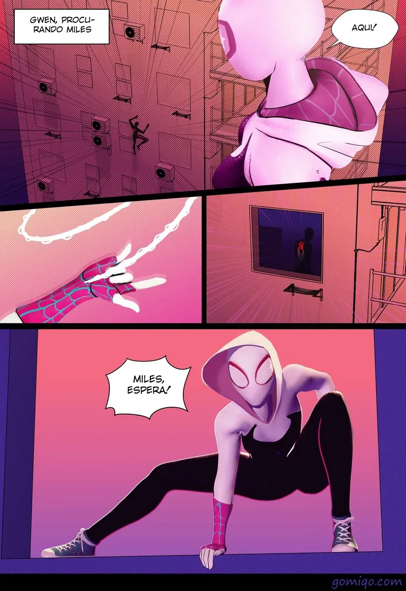 [Gomiqo] Spider – Homem Aranha Hentai – Ler Hentai HQ