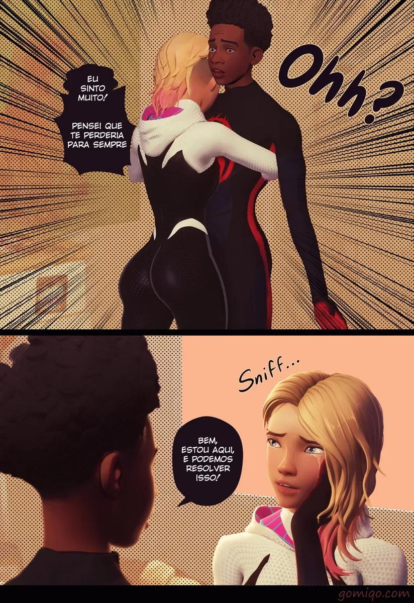 [Gomiqo] Spider – Homem Aranha Hentai – Ler Hentai HQ