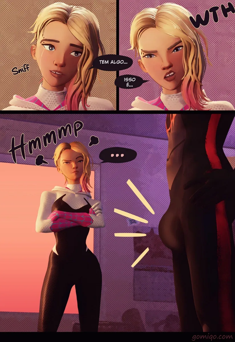 [Gomiqo] Spider – Homem Aranha Hentai – Ler Hentai HQ