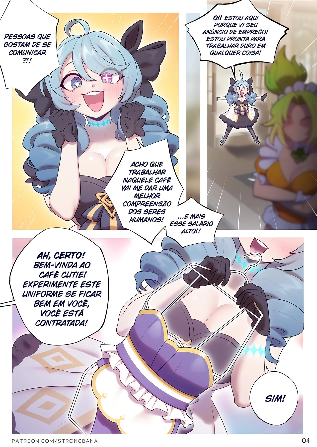 Gorjetas para Gwen – Manga Hentai – Ler HQ Completo