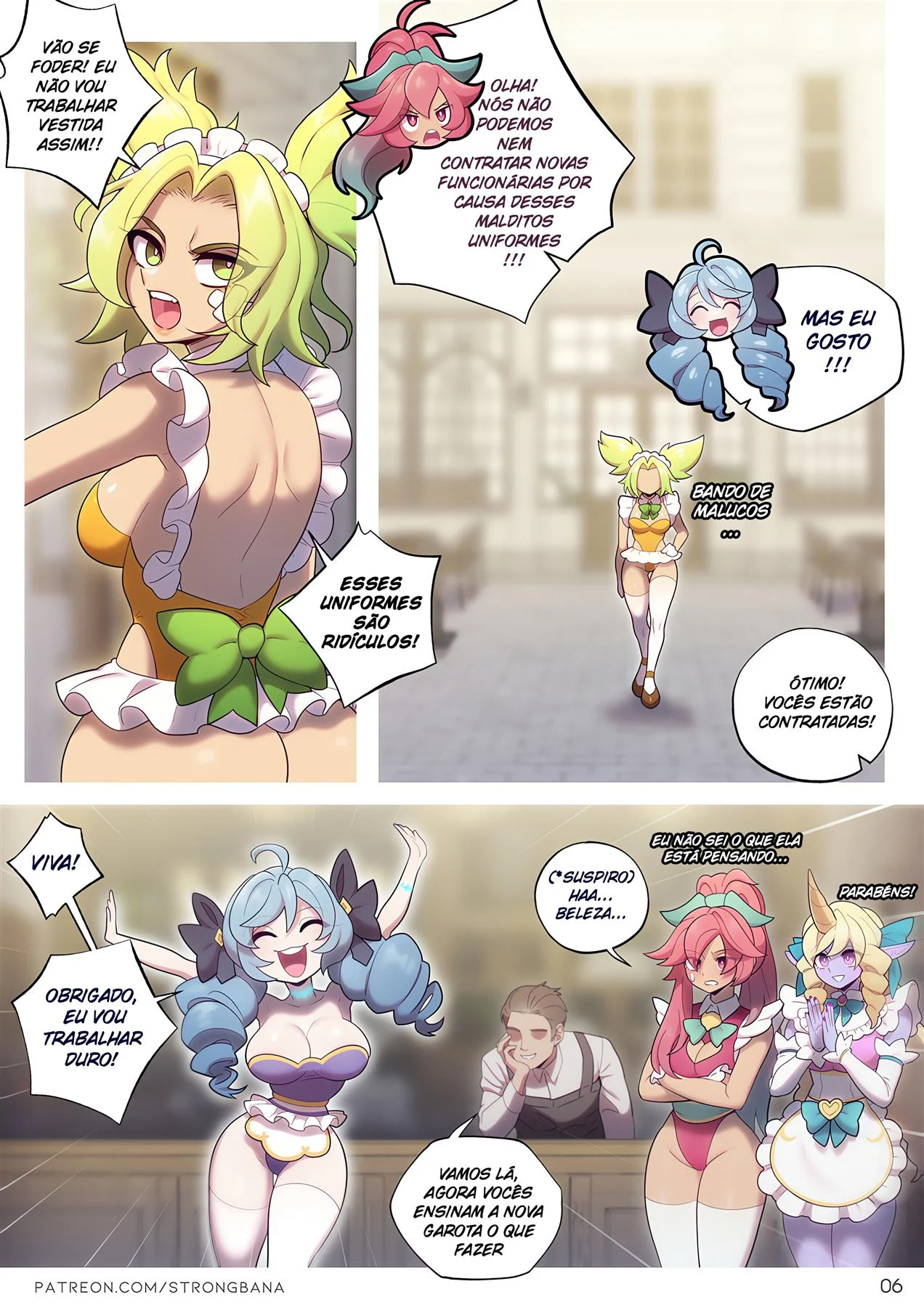 Gorjetas para Gwen – Manga Hentai – Ler HQ Completo