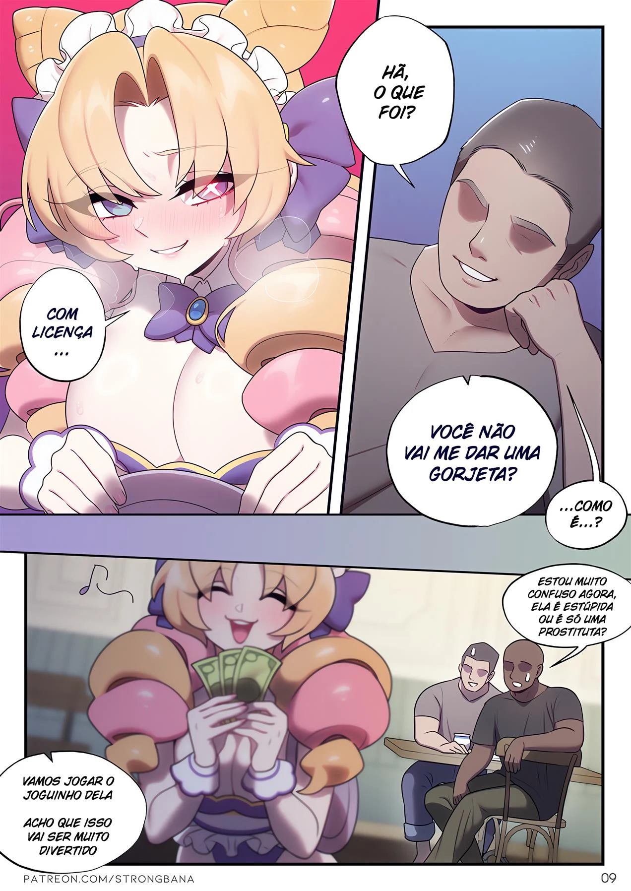 Gorjetas para Gwen – Manga Hentai – Ler HQ Completo