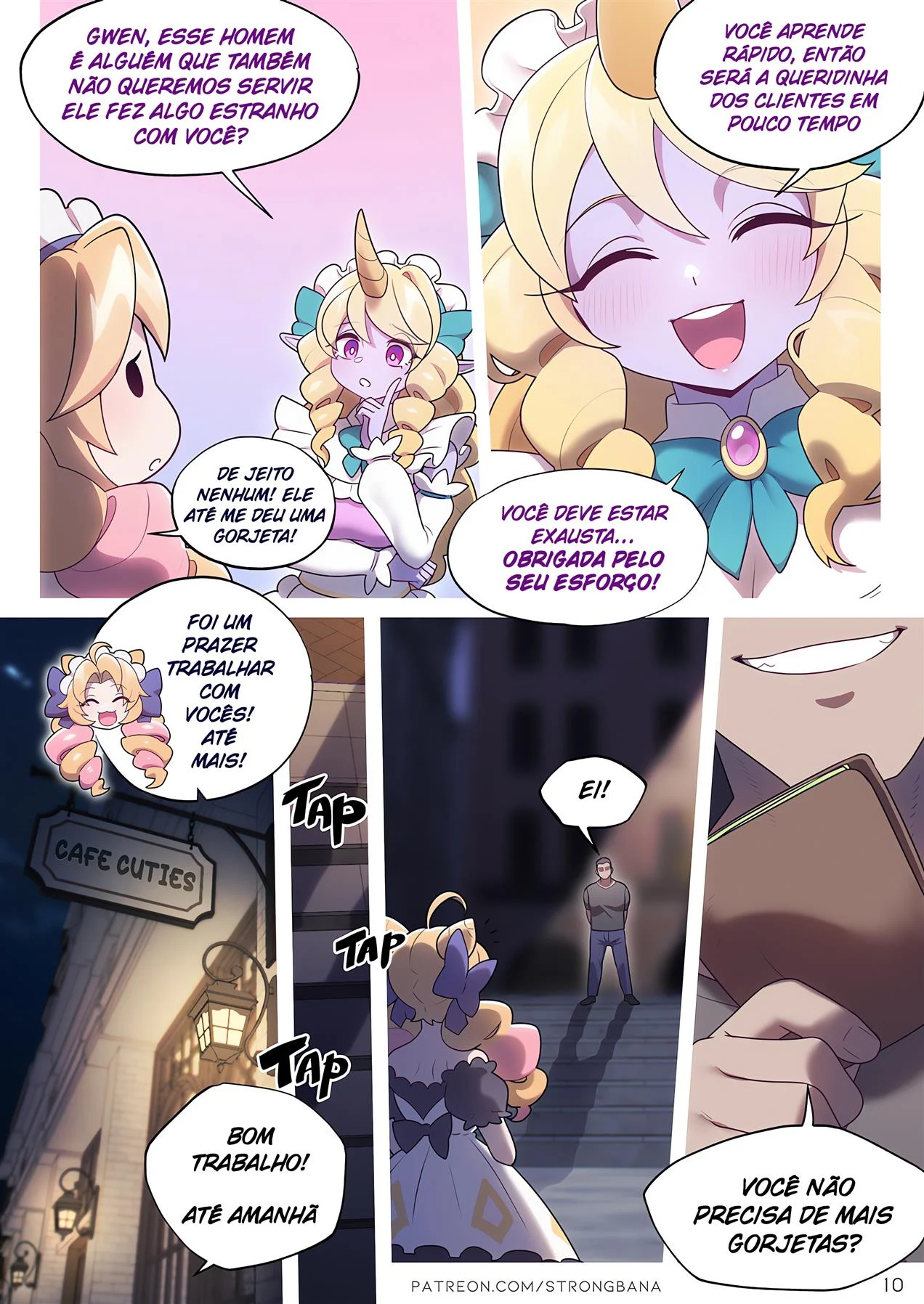 Gorjetas para Gwen – Manga Hentai – Ler HQ Completo