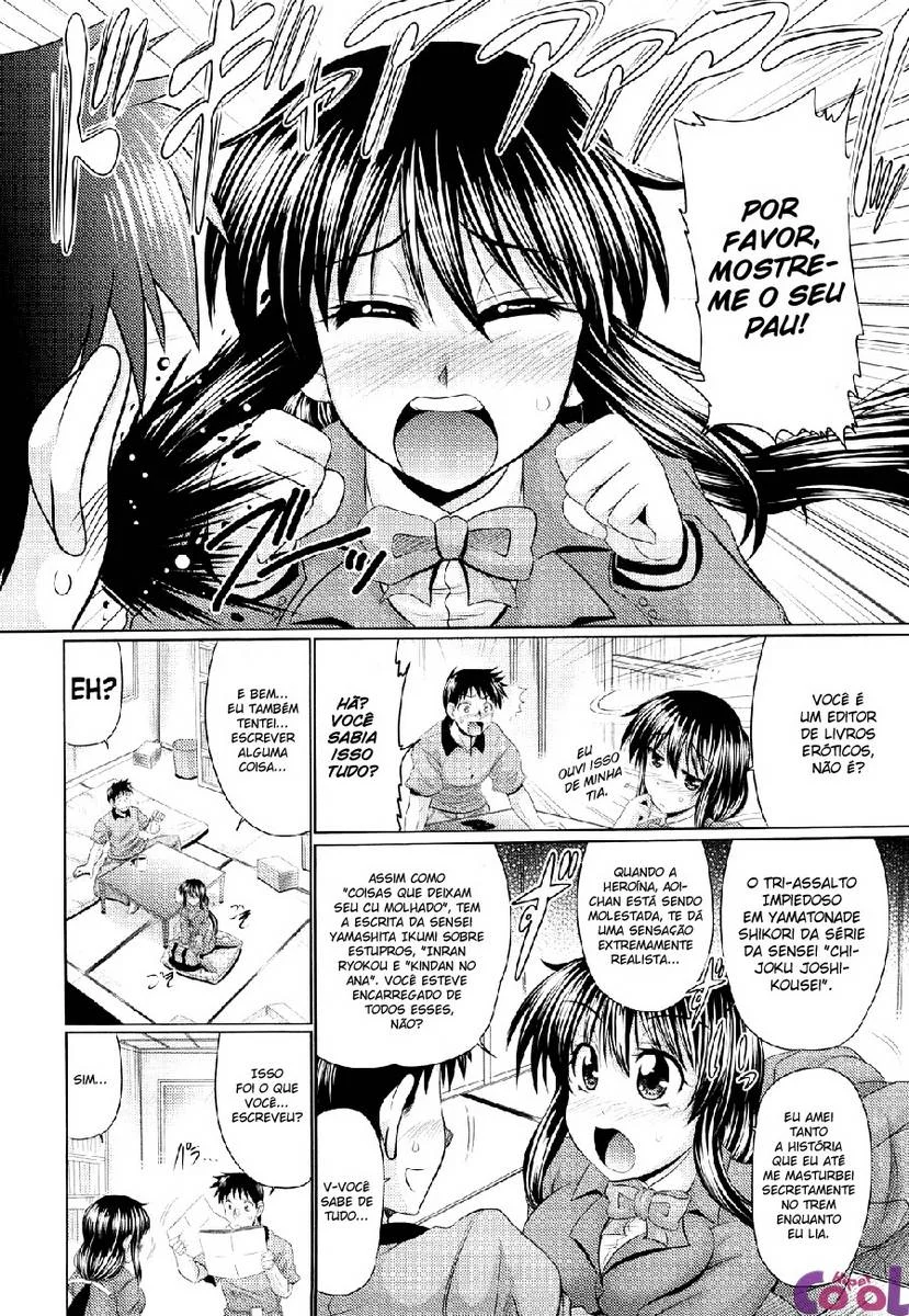 Gostosa viciada em anal – Manga Hentai – PT-BR