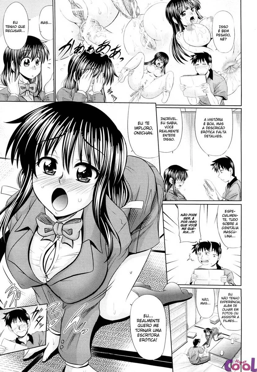 Gostosa viciada em anal – Manga Hentai – PT-BR