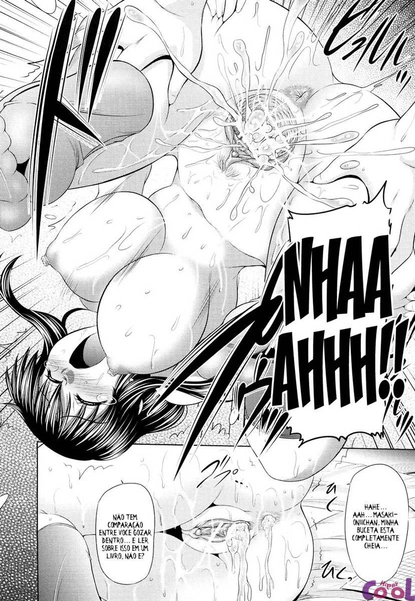 Gostosa viciada em anal – Manga Hentai – PT-BR