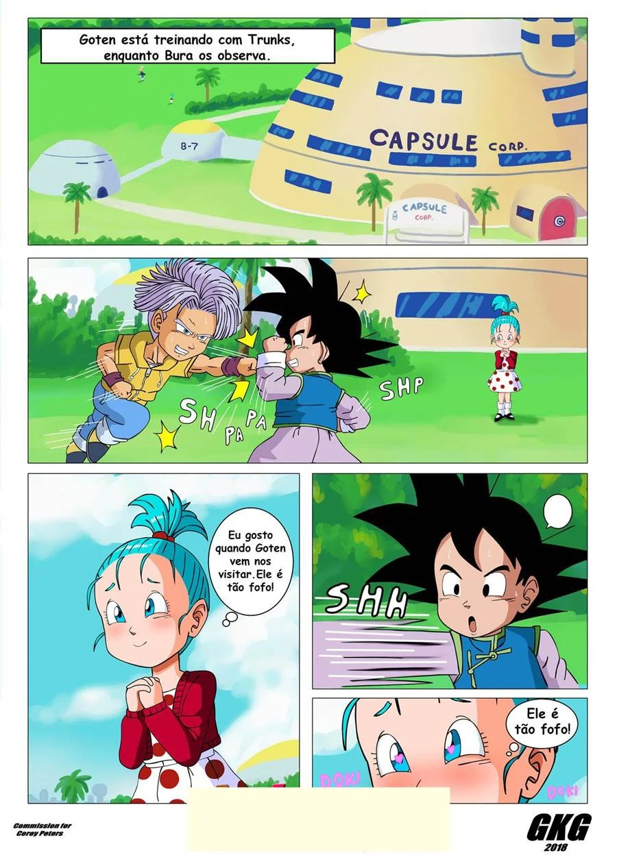 Goten e Bra – Dragon Ball Pornô – PT-BR