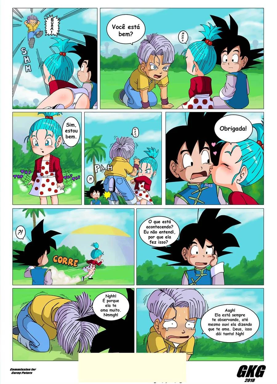 Goten e Bra – Dragon Ball Pornô – PT-BR