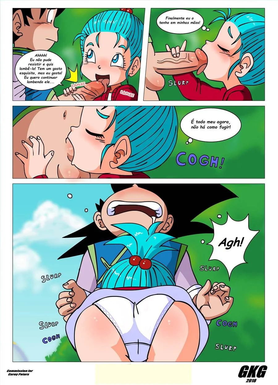 Goten e Bra – Dragon Ball Pornô – PT-BR