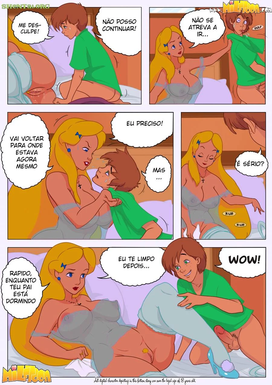 Goza no meu cu filho – Hentai Incesto – Quadrinho Original