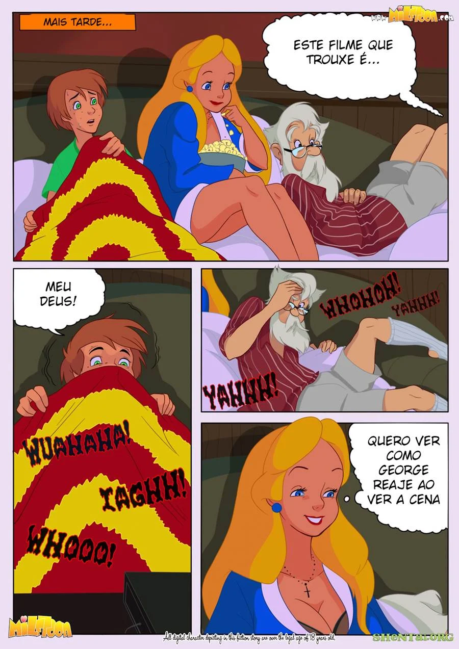Goza no meu cu filho – Hentai Incesto – Quadrinho Original