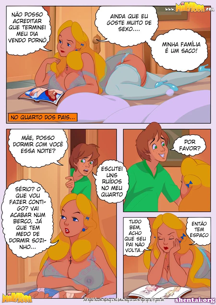 Goza no meu cu filho – Hentai Incesto – Quadrinho Original