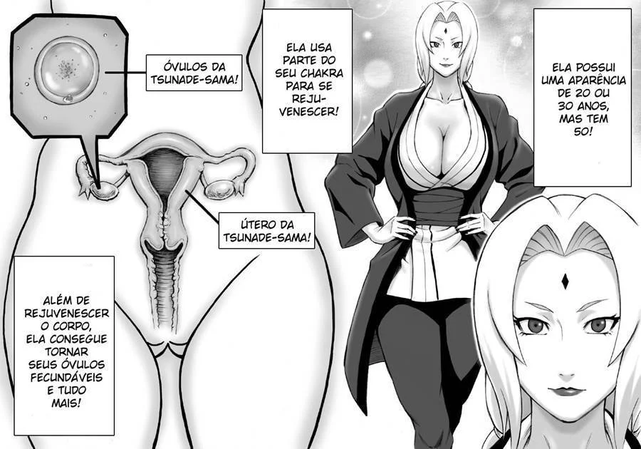 Gozando dentro da Tsunade – Naruto Pornô – Tradução Em Português