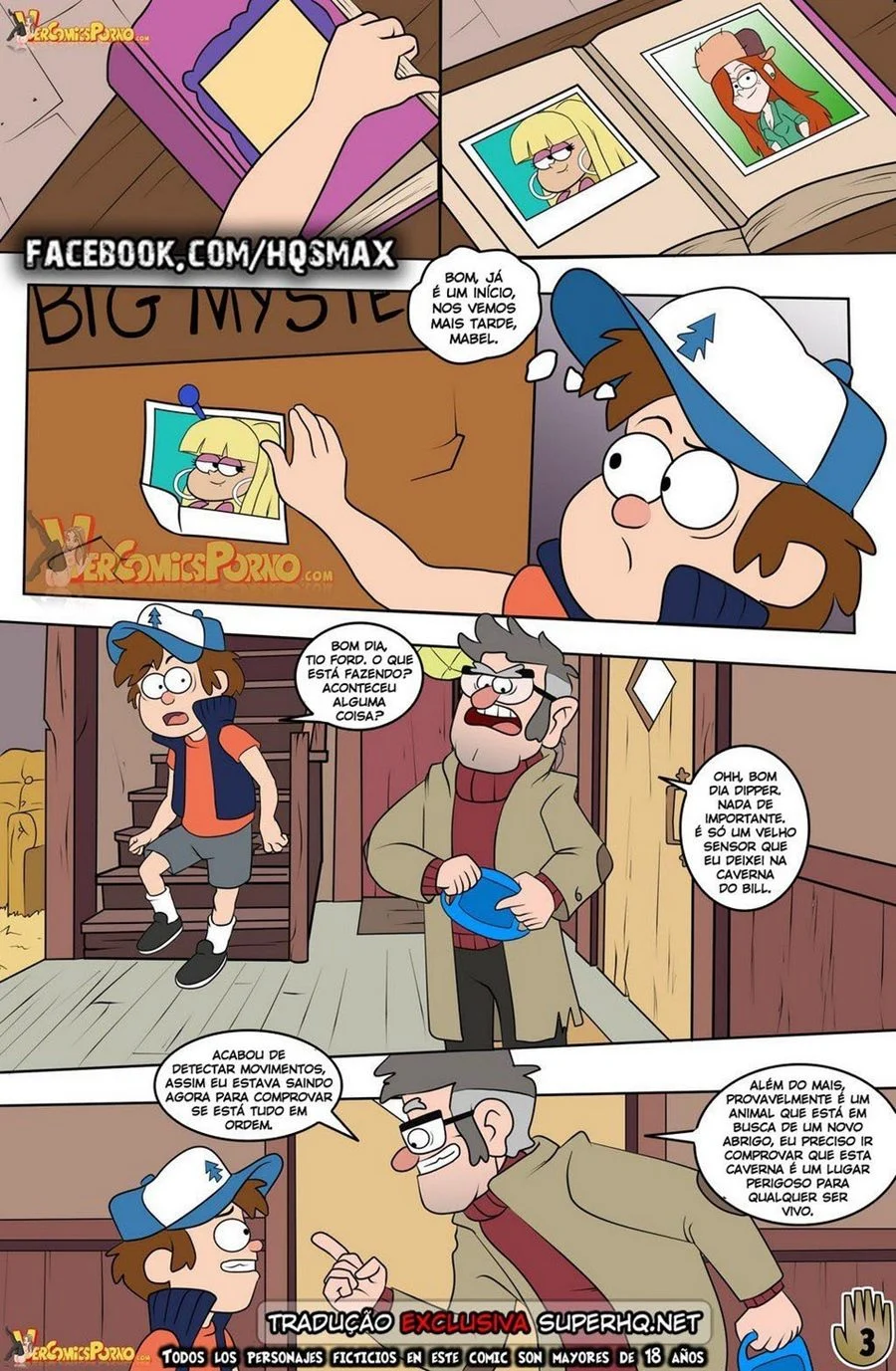 Gravity Falls 2 – Gibi Pornô – Português do Brasil